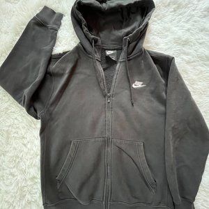 Small Mens Black Nike Full Zip Sweatshirt